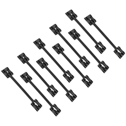 ya 5 8.7 10X For 1995-2014 for Astra for Corsa Vectra Zafira Rocker Panel Bar Fixing Holder Clips