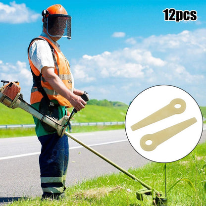 ya 17 12pcs For -Strimmer Polycut-FS38/FS40/FS50/FS55/FS56 Trimmer Blades Cutter