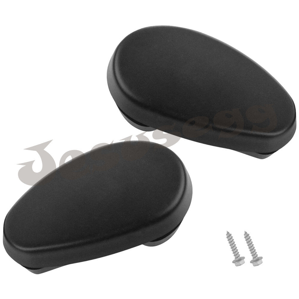 ya 5 8.7 Tubular Side Steps Bars End Caps Set For 2009-2010 for Dodge for Ram 2011-16 68044463AB