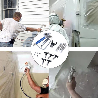 ya 26 Airless Airless Paint Sprayer with Nozzle Guard 5 Tips