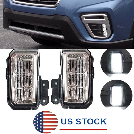 ya 13 5.27.2 2pcs Front Fog Light Bumper Driving Lamps for Subaru for Forester 2019 2020 2021