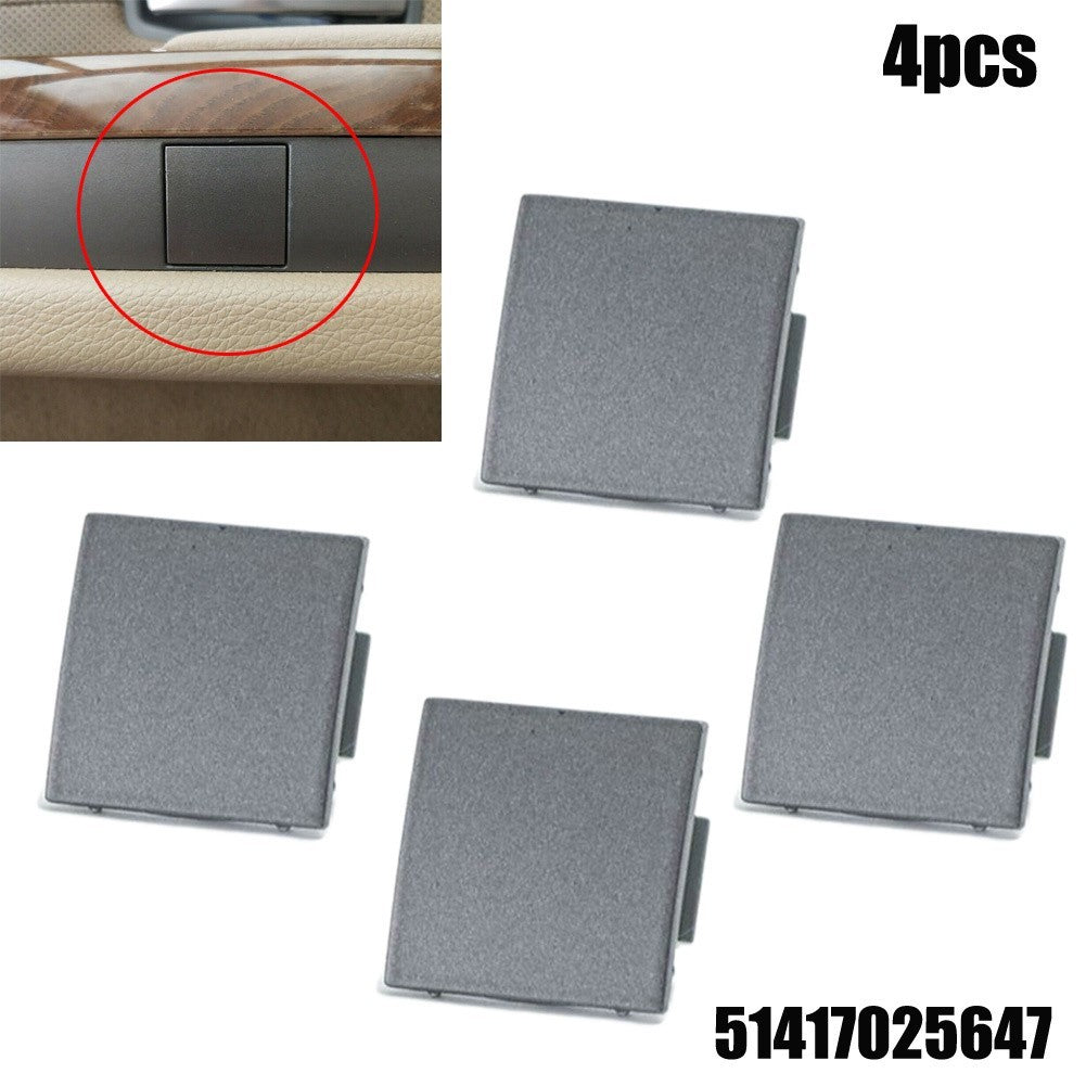ya 5 8.7 4pcs Door Panel Cover 51417025647 for for BMW 7 Series E65 E66 745i 02-08 Grey