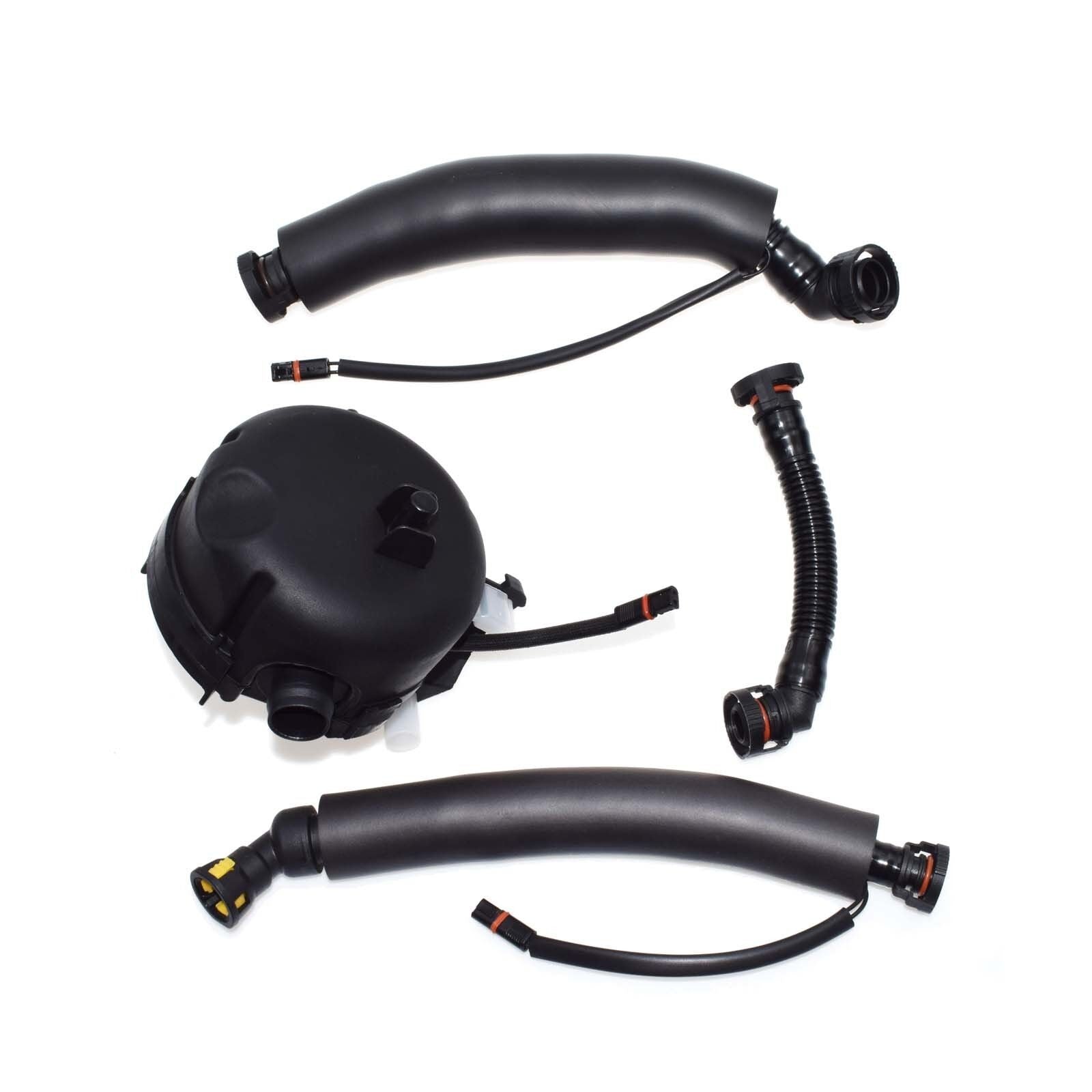 ya 27 7.20 for BMW 5 Series E61 CRANK CASE VALVE OIL SEPARATOR ENGINE BREATHER KIT Set NEW
