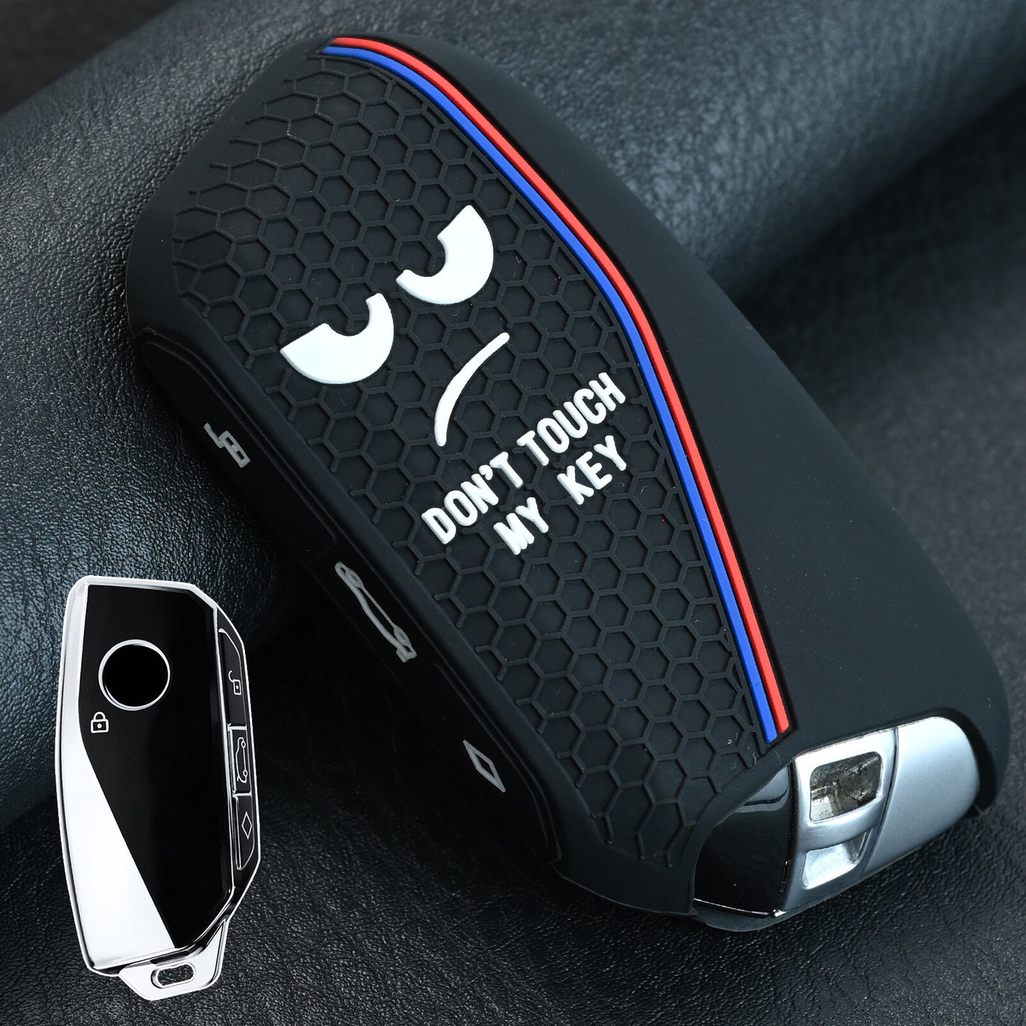ya 5 8.7 Button Key Ring Case Cover Shell Protector for BMW X7 Ix Xm X6 X4M 2023 2024