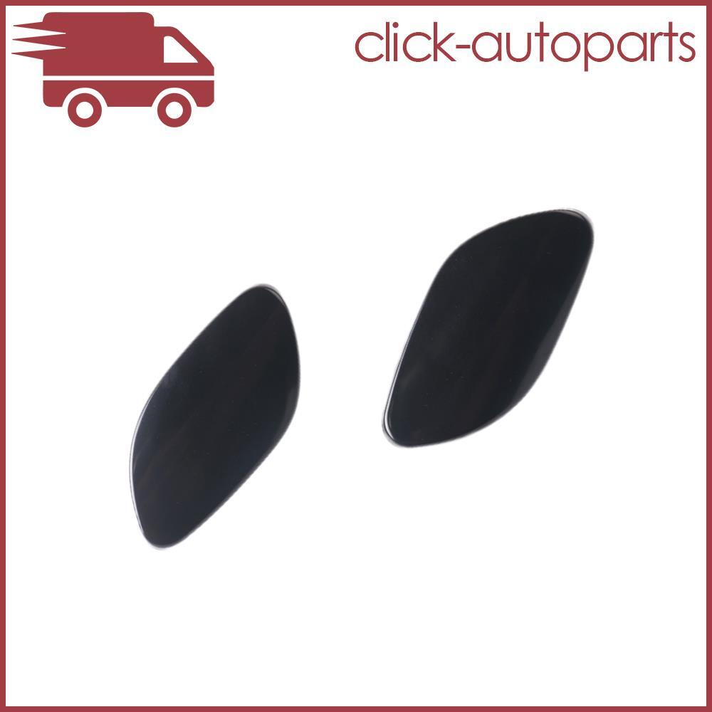 ya 27 6.18 2Pcs For 2007-2013 for Volvo S80 Front Left+Right Bumper Headlight Washer Cover Cap