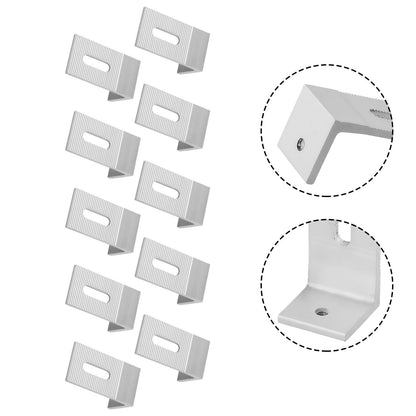 ya 15 10.20 1/4/10X 90 Degree Solar Panel Mounting L Bracket/For RV Boat Off Grid Roof