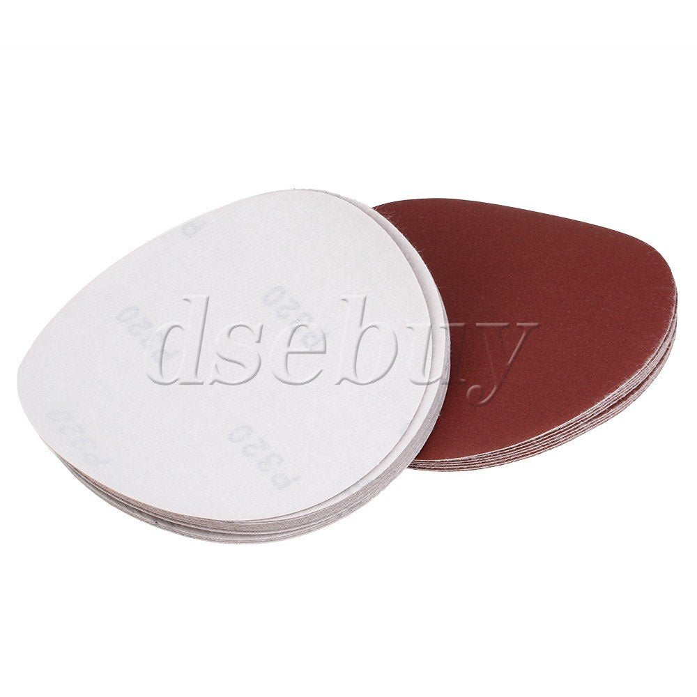 ya 26 20PCS Hook and Loop 150mm 6 Inch Sanding Discs 320Grit Sandpaper Circular Pads