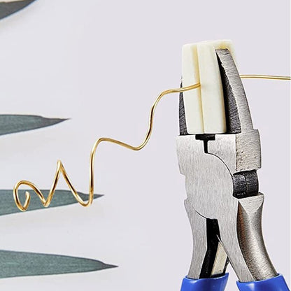 ya 25 5Pcs Multi Size and Shape Mandrels Chain Nose Pliers Mandrel Wire Wrapping Tool