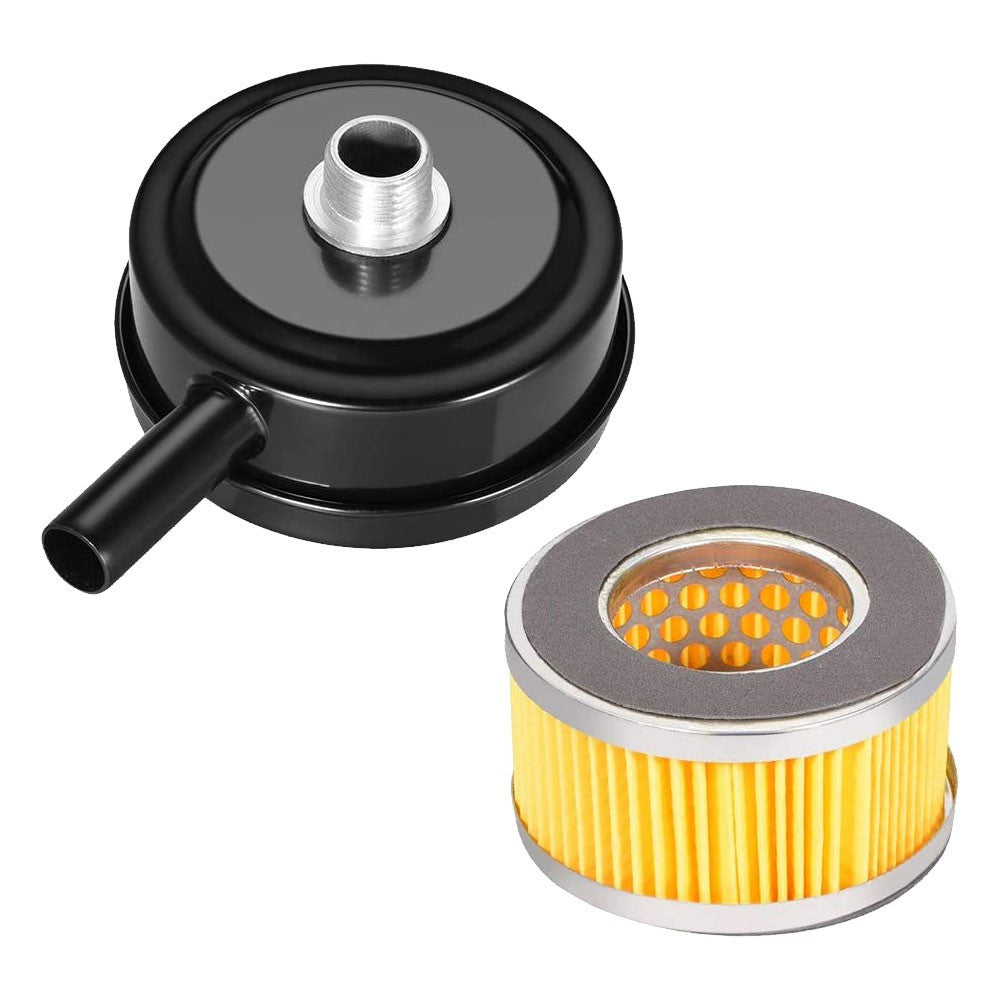 ya 14 2pcs Air Compressor Intake Filter Noise Muffler Silencer Tool