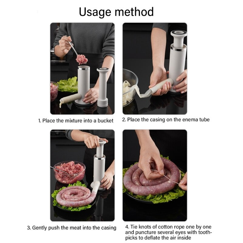 ya 26 Durable Stainless Steel Sa ge Maker Tool with PP Handle for Home Cooking