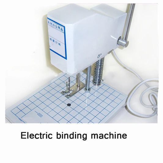 Document Data Electric Binding Machine Financial Voucher Drilling Machine