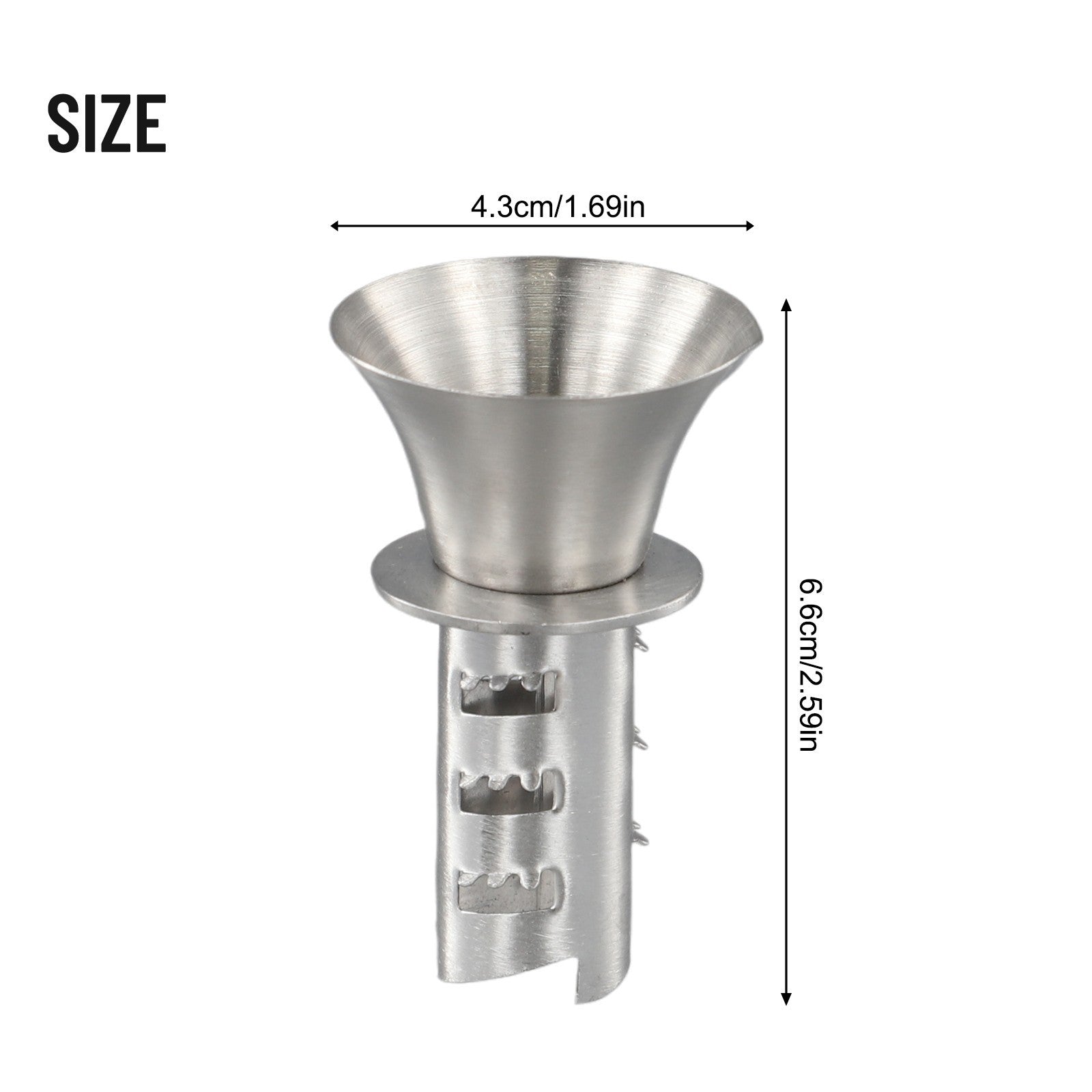 ya 26 Stainless Steel Lemon Squeezer Pourer Screw Manual Orange Limes Citrus Juicer