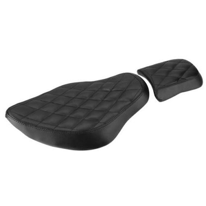 ya 5 8.7 Diamond Stitched Driver Passenger Seats for Harley Sportster 883 1200 2004-2015