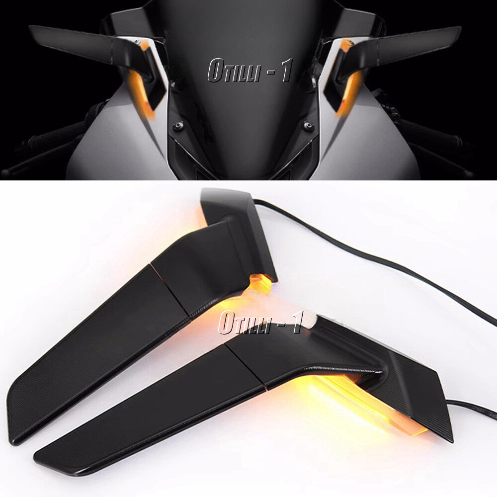 ya 4 6.21 New for BMW S1000RR Motorcycle CNC 180¡ã Ro for Tata ble Rear View Mirror 2020-2024