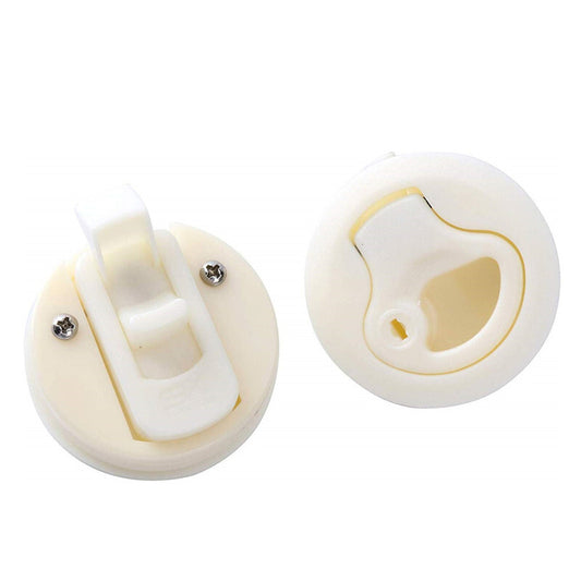 ya 1 7.9 2¡ÁMarine Yacht Boat Deck Hatch 1/2 ''Door 2 Flush Pull Slam Latch w/Lock Key Set