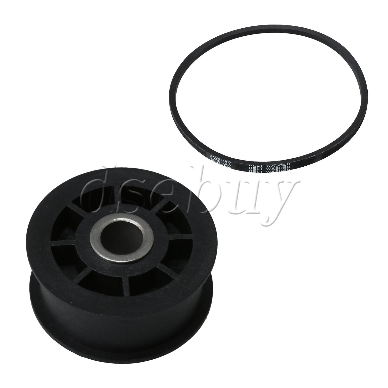 ya 26 2Pieces Washer Drive Belt w/ 38225 Idler Pulley Wheel Replacement for Ama 