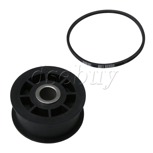 ya 26 2Pieces Washer Drive Belt w/ 38225 Idler Pulley Wheel Replacement for Ama 