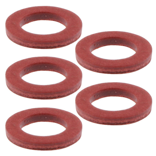 ya 3 6.25 90430-08020-00 90430-08003 Lower Unit Drain Plug Gasket X5PCS for Yamaha Red