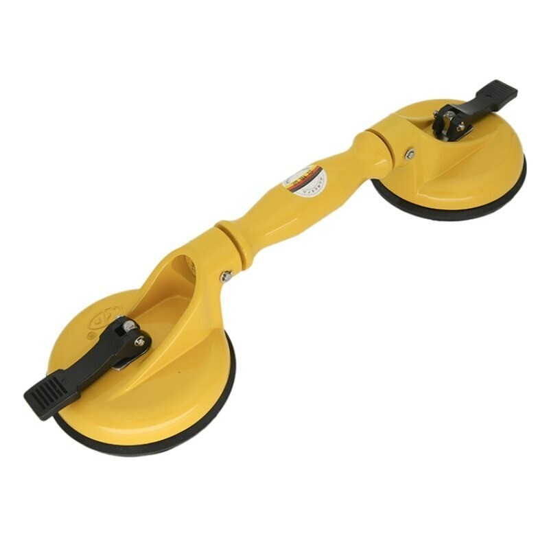 ya 14 NEW BX2-R KD 2-Cups Fexible Arc Glass Suction Plate Windshield Sucker 85kg