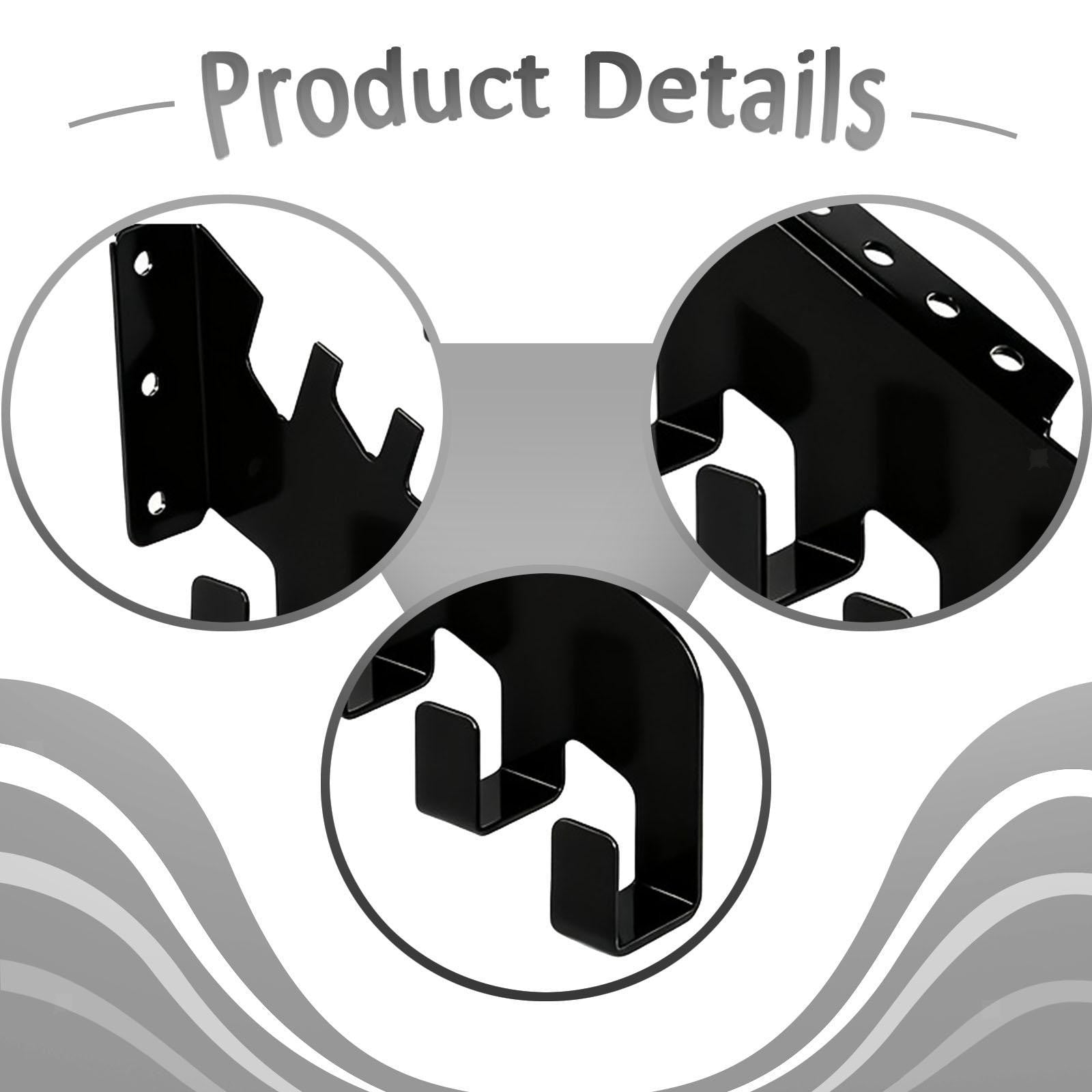 ya 17 Chainsaw Hanger Space Saving Wall Mount Rack for String Trimmer Rakes Shed