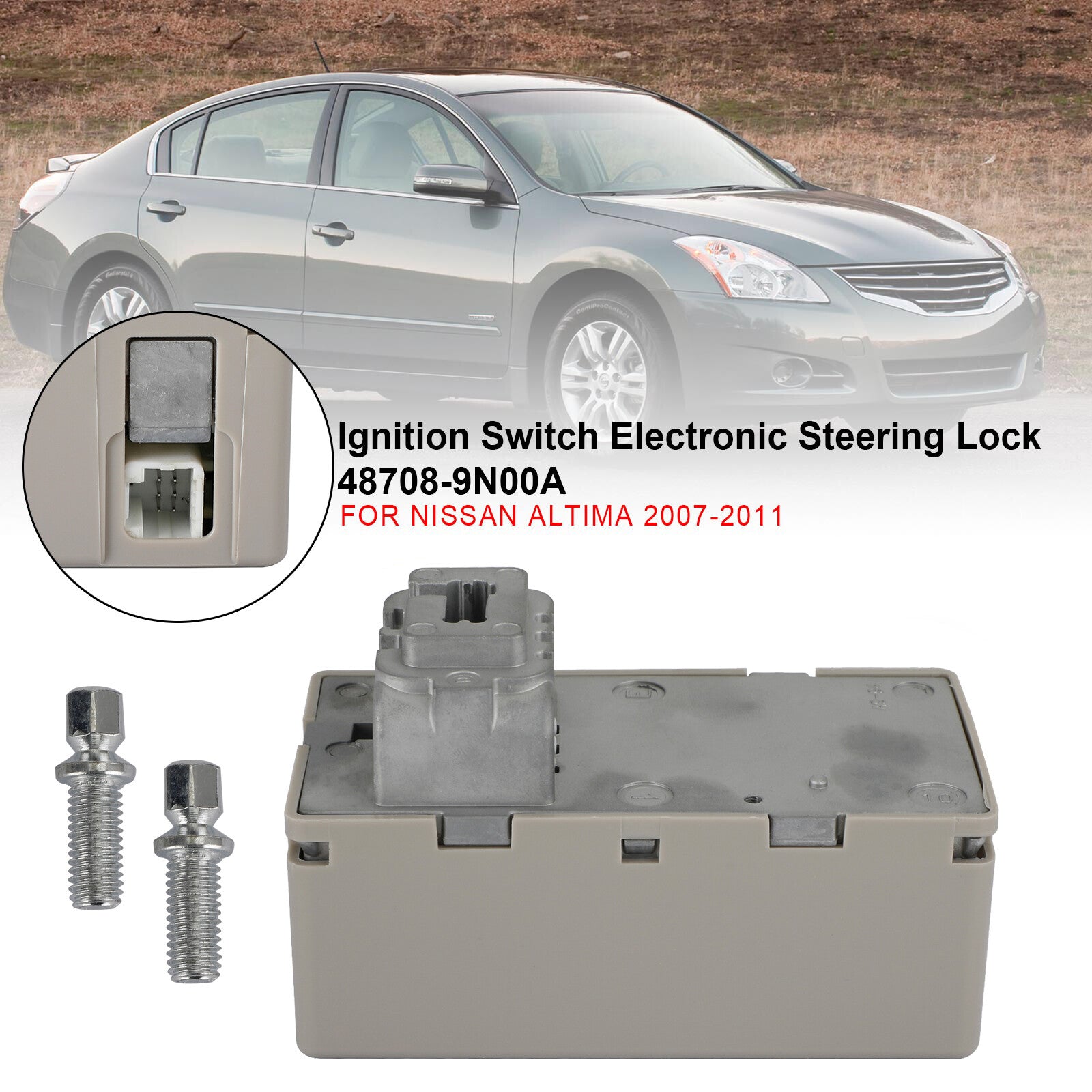 ya 1 8.5.4 Ignition Switch Electronic Steering Lock 48708-9N00A for Altima 07-11
