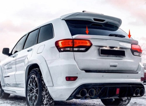 ya 10 10.28 WK2 SRT Rear Spoiler Mid-Wing for Jeep Grand Cherokee 2013-2021 Carbon Fibe