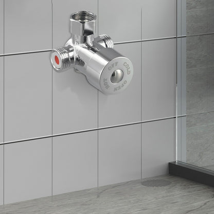 ya 14 Reliable Temperature Control Shower Faucet with Zinc Alloy Mixing Valve