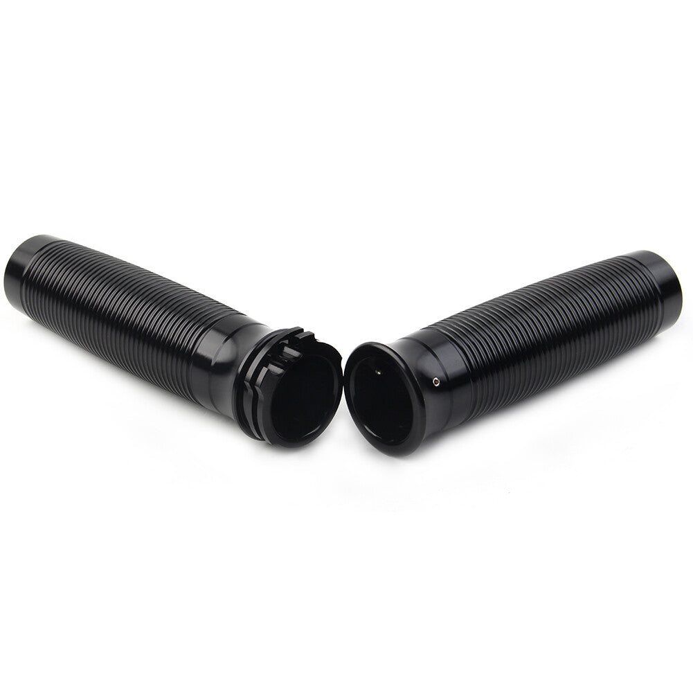 ya 5 8.7 1 Motorcycle Black 25mm Handlebar Hand Grips for Harley Bobber Chopper Custom