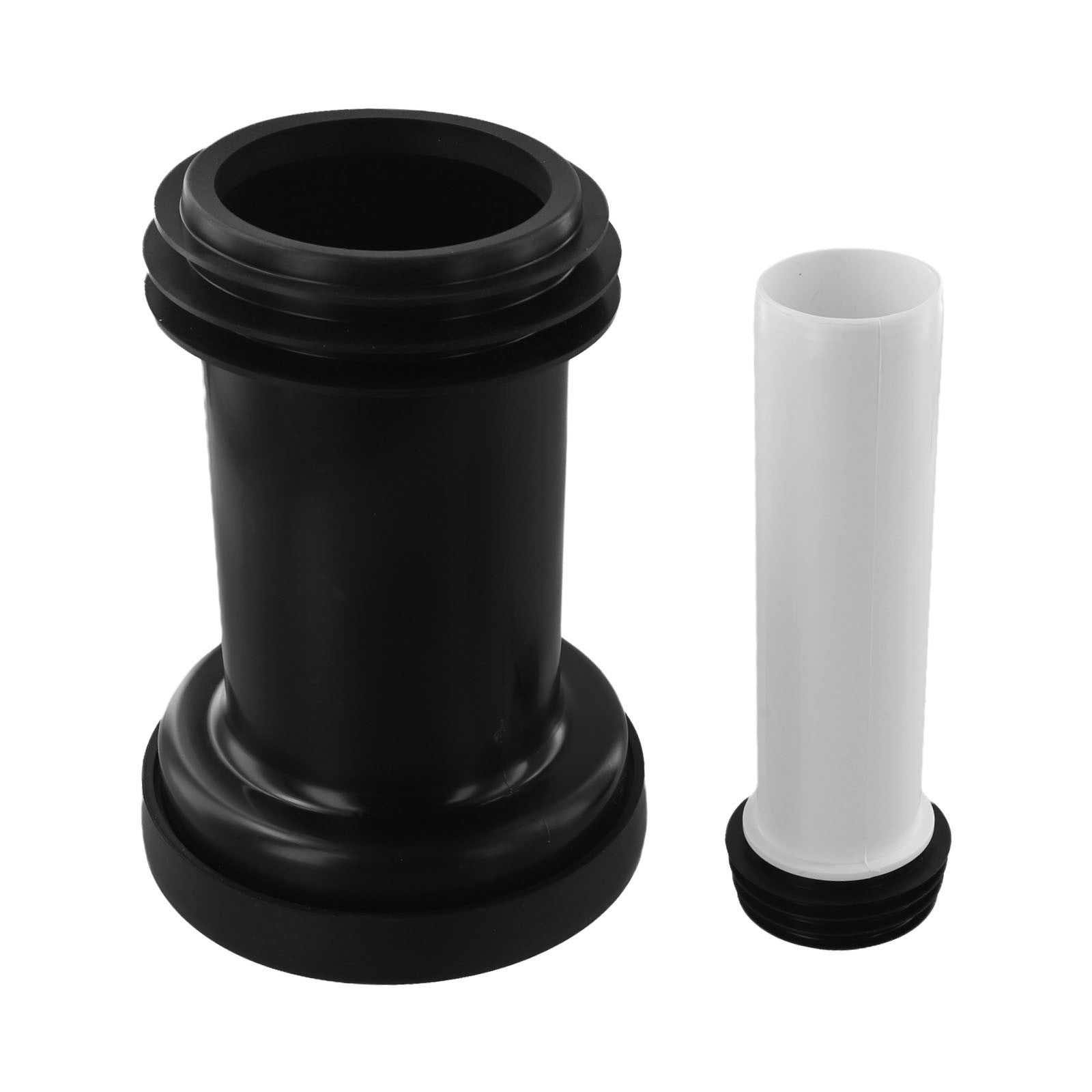 ya 14 Thickened PVC Toilet Connecting Pipes for Enhanced Drai ge Performance 2 Pack