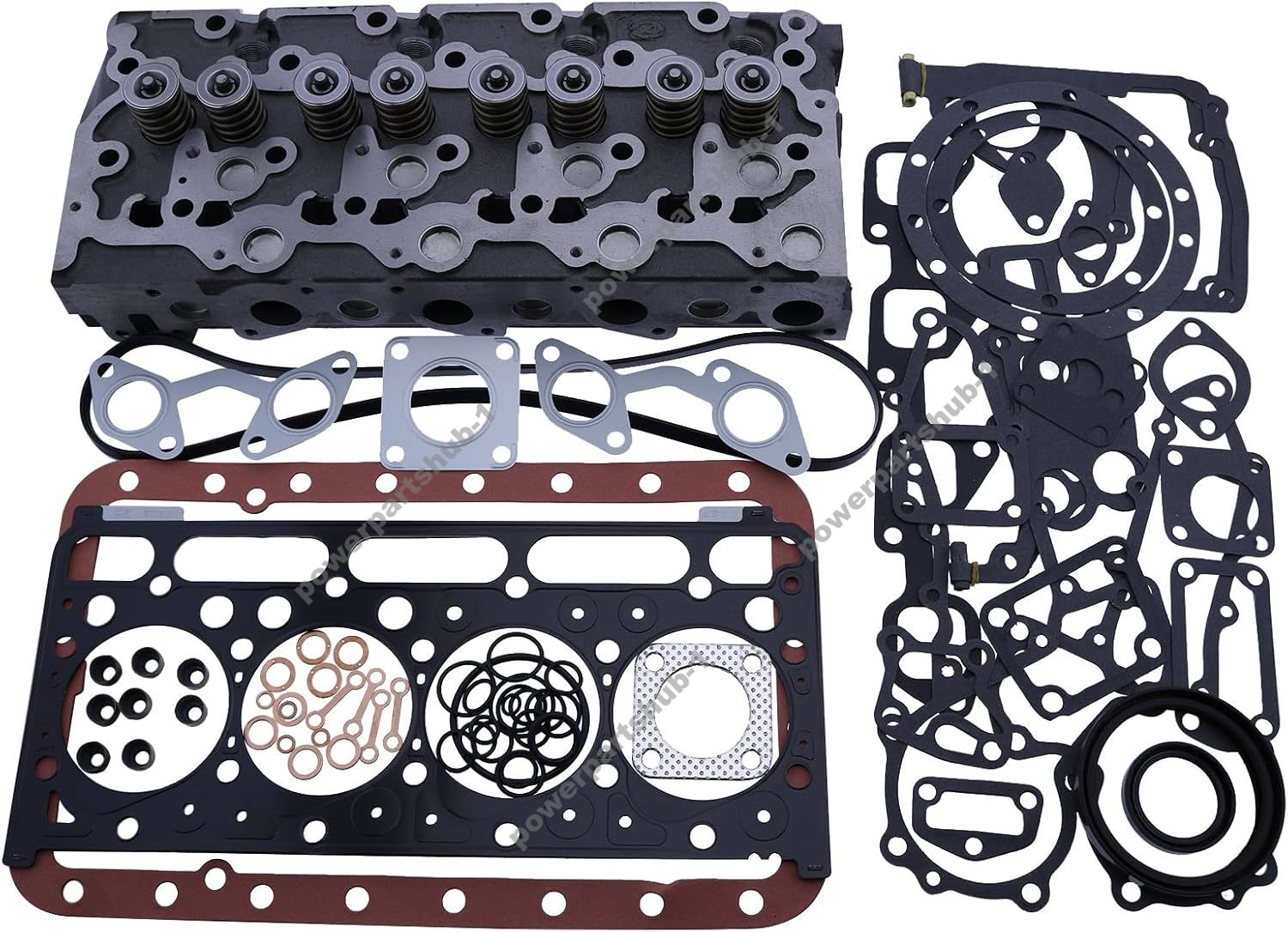 ya 27 7.2 V2203E Complete Cylinder Head With Full Gasket Kit for Bobcat Loader 753 763 773