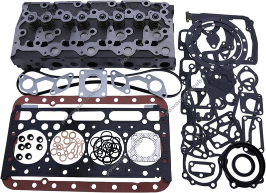 ya 27 7.2 V2203E Complete Cylinder Head With Full Gasket Kit for Bobcat Loader 753 763 773