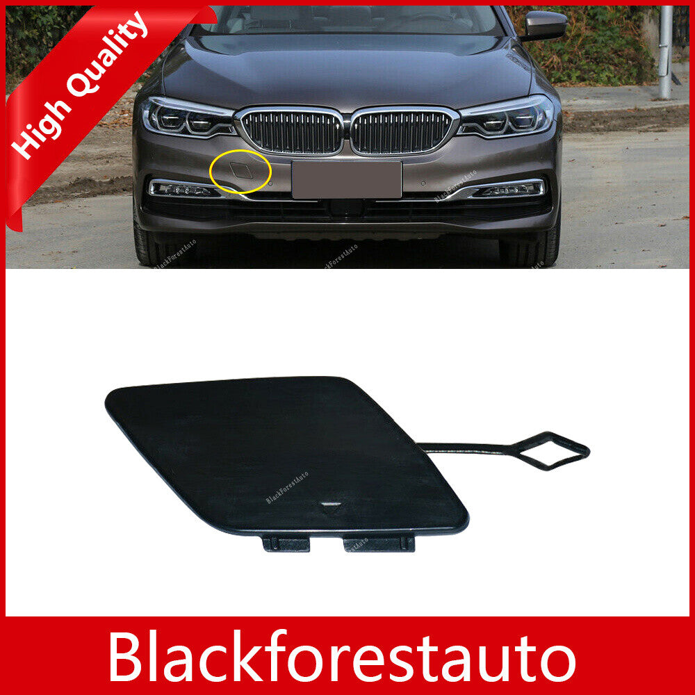 ya 27 6.18 Fits for BMW 5 Ser 520i 530e 530i 540i 18-20 luxury Bumper Towing Hook Eye Cover Cap