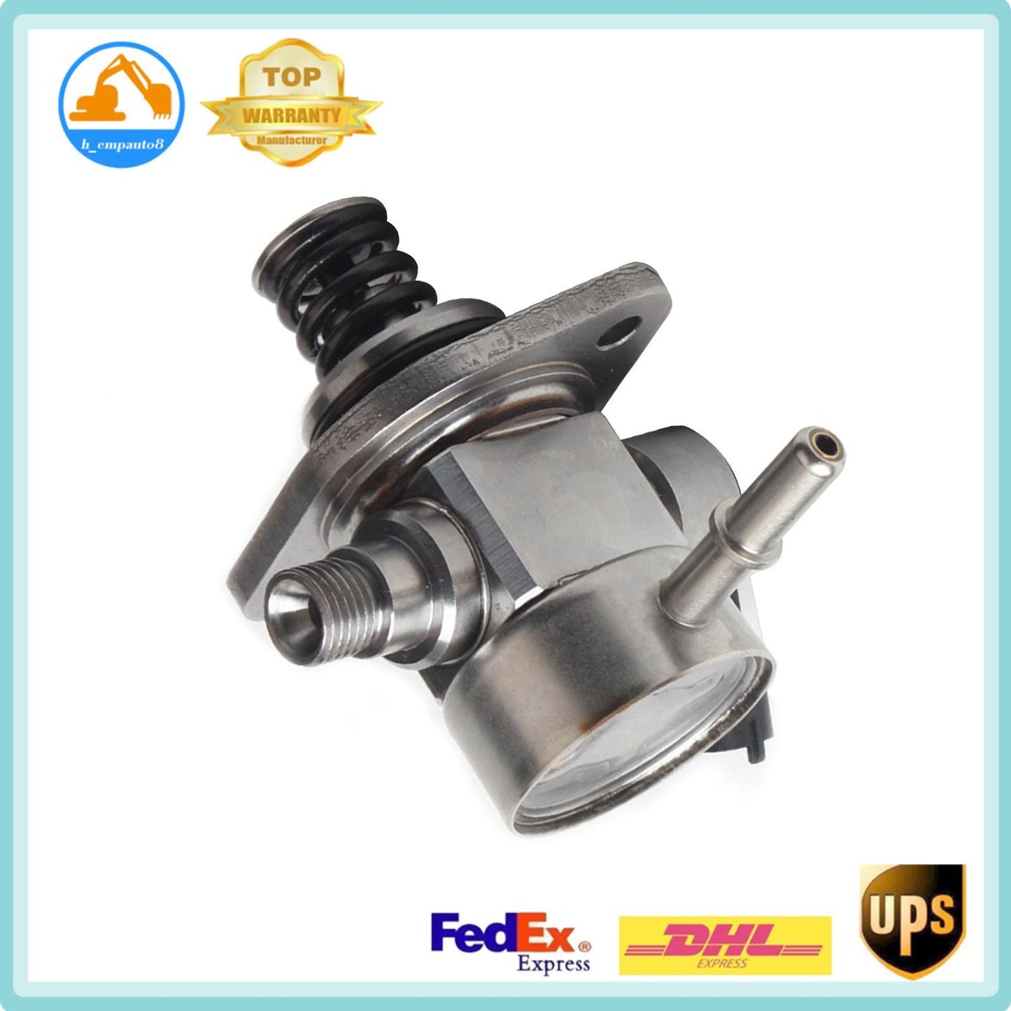 ya 27 7.2 35320-3C220 High Pressure Fuel Pump for Hyundai for Kia 3.3L 3.8L 2014~2019 Sliver