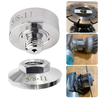 ya 17 Angles Grinder 5/8-11 Thread Adapter with Locking Flange Nut for X Lock Upgrades