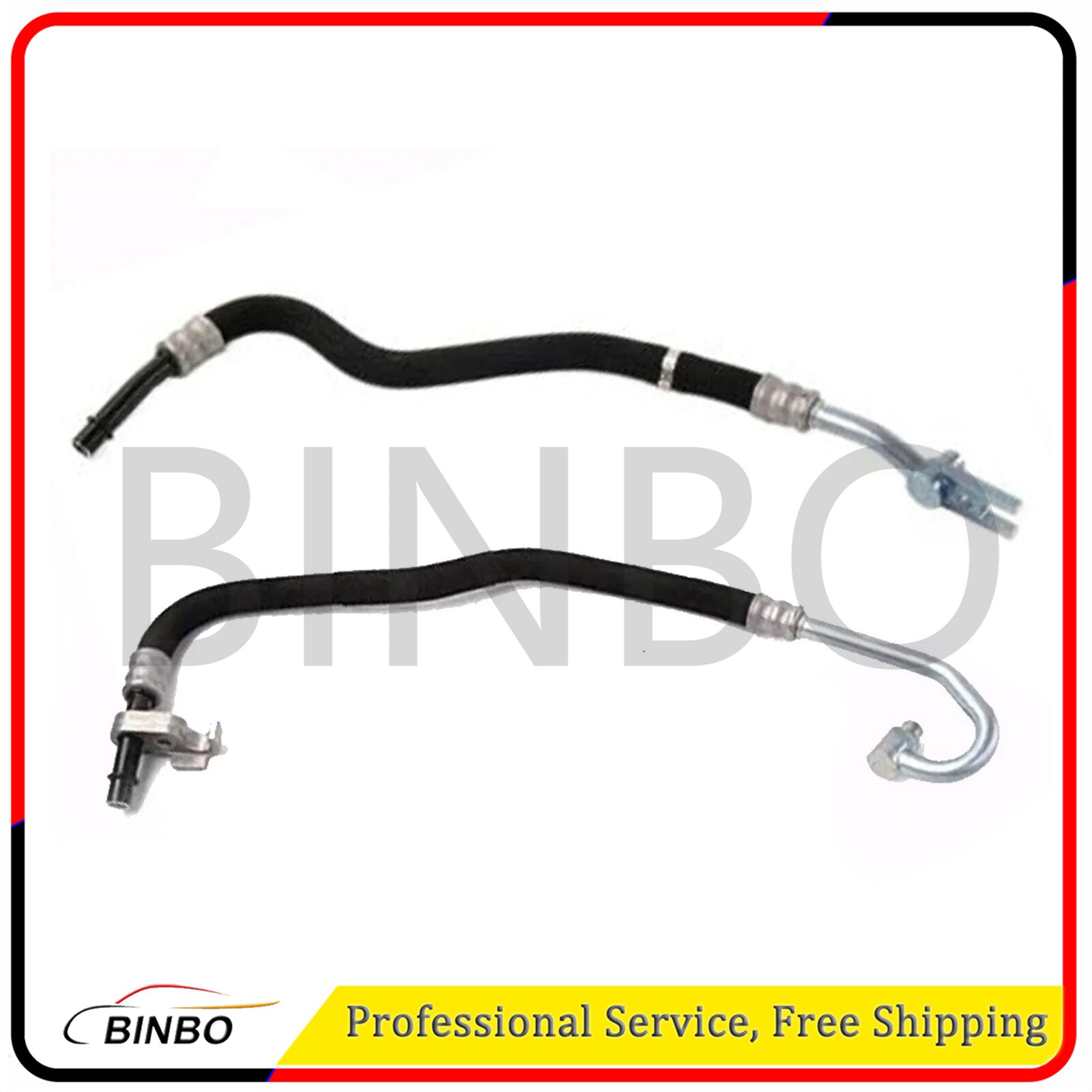 ya 5 8.7 2pc Inlet & Outlet Engine Oil Cooler Lines for BMW E90 E91 E92 335i 17227567208