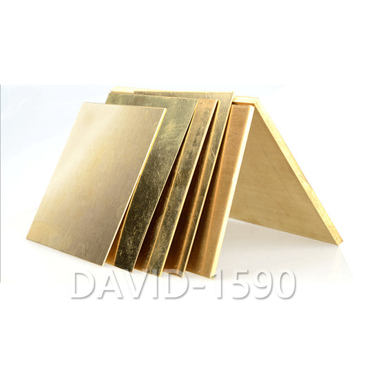 1pcs CuZn40 C28000 Brass Metal Sheet Plate Brass Sheet Bar Thickness 0.8mm - 6mm