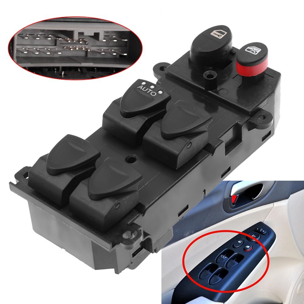 ya 1 8.5.1 Left Electric Power Window Master Switch 35750-SNV-H51 for Honda for Civic 2006-2010