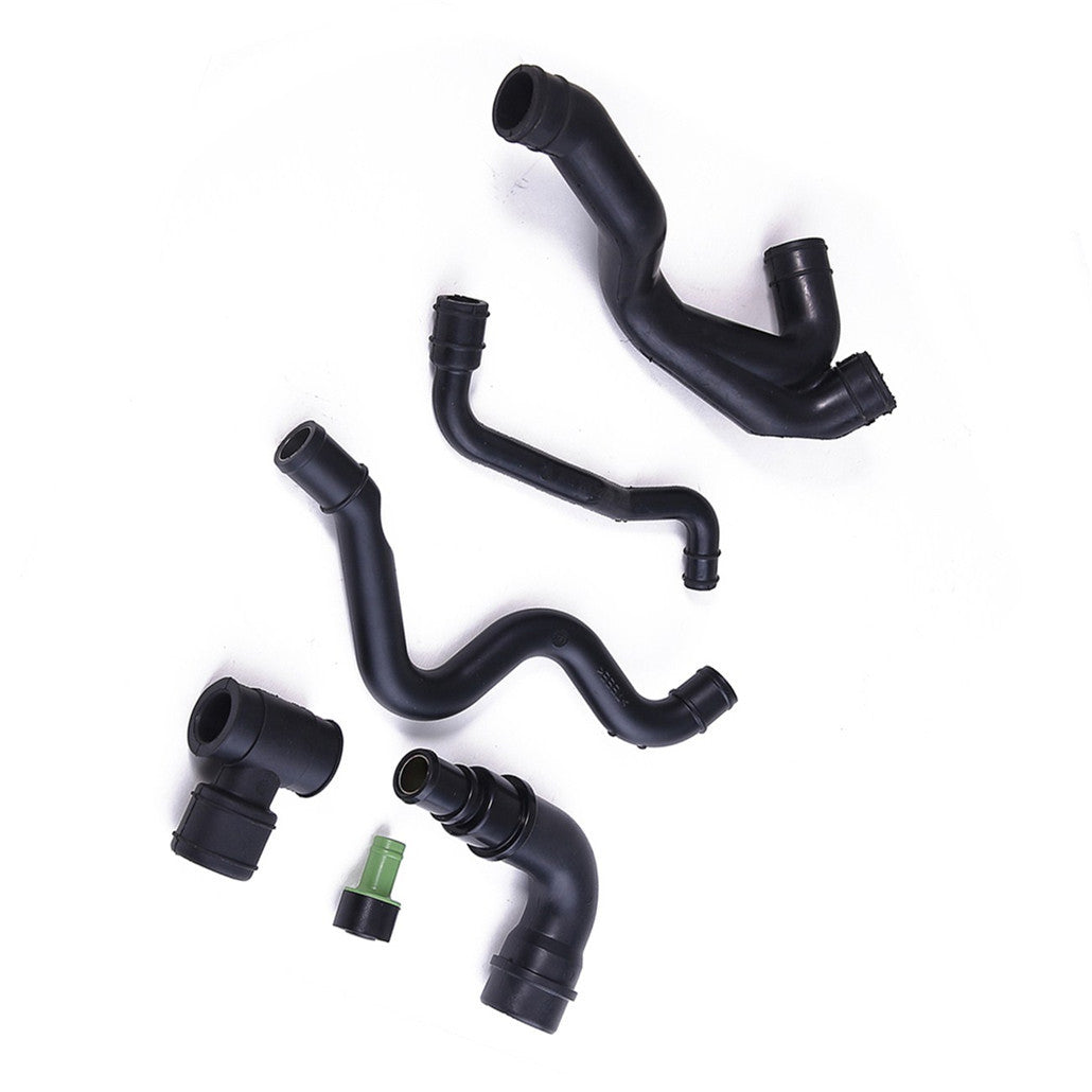 ya 1 7.3 6pcs Engine Crankcase Breather Hose Kit for VW for JETTA for Golf MK4 1.8T 06A 103 213 F