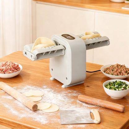 ya 26 Automatic Electric Dumpling Maker Duals Head USB hargeable Kitchen Tool