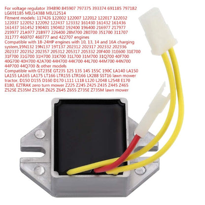 ya 14 Super Practical Regulator tifier for 394890 845907 797375