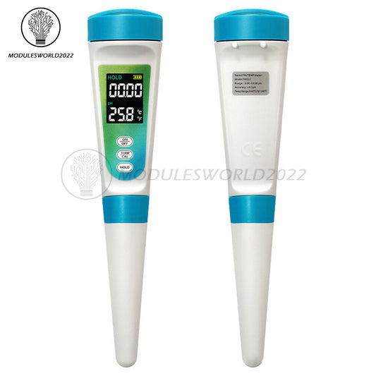 ya 26 Water Quality Test Pen Semi-solid food/liquid PH Meter Tester LCD with Backlight