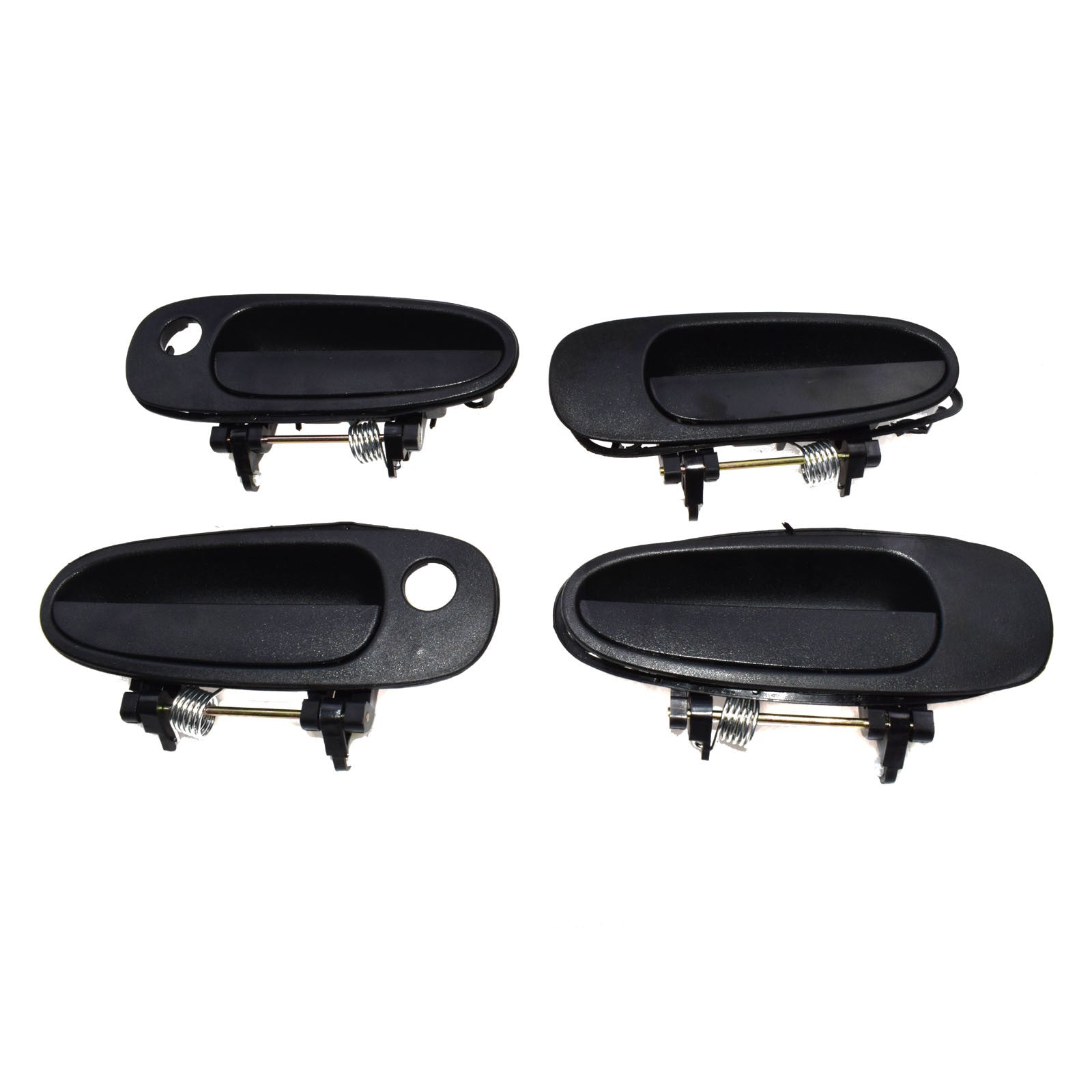 ya 5 8.7 for Toyota for COROLLA 93-97 exterior door handle front and rear left black 4 pcs 