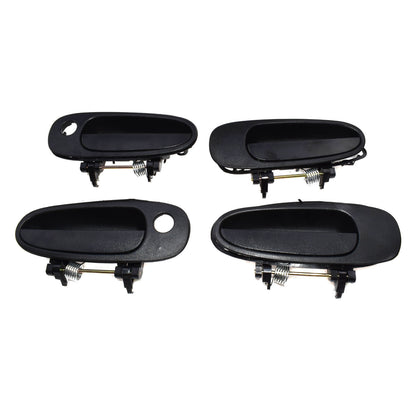 ya 5 8.7 for Toyota for COROLLA 93-97 exterior door handle front and rear left black 4 pcs 