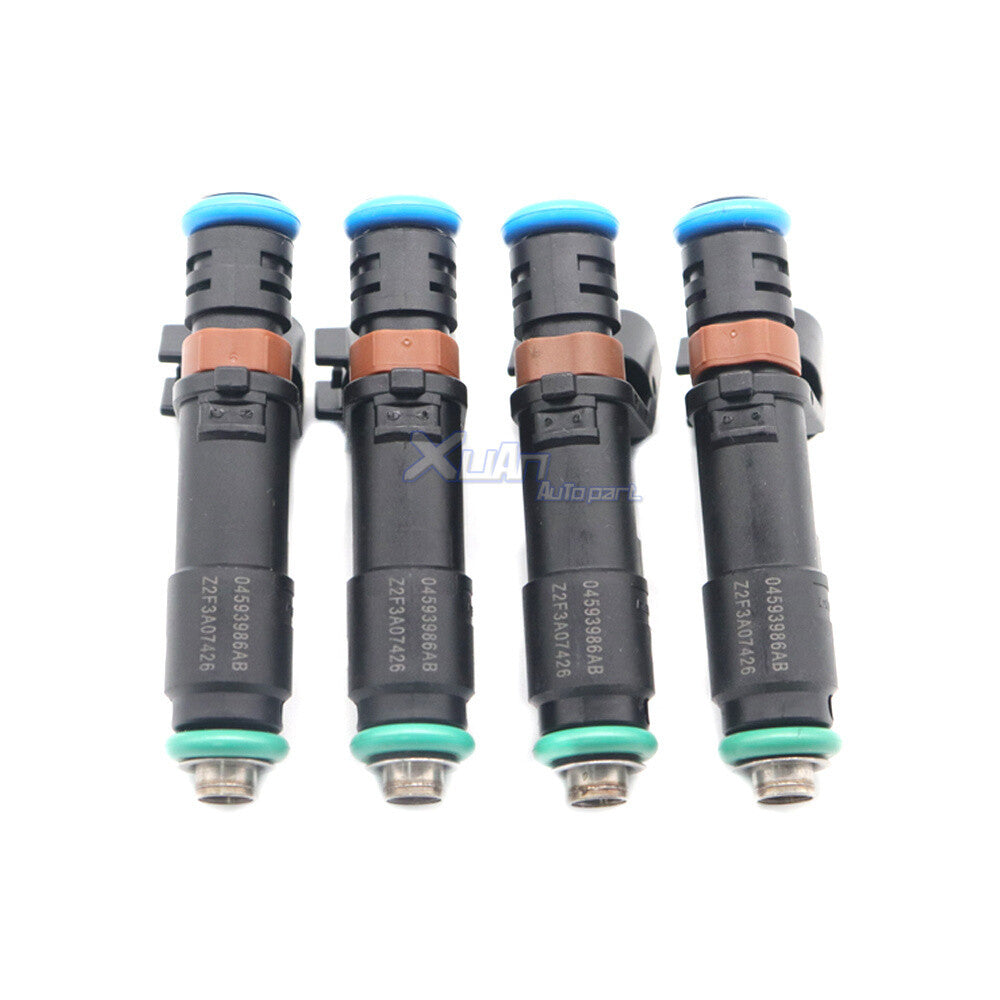 ya 1 8.5.4 4PCS for Jeep Cherokee 04593986AB Fuel Injector Compass for Chrysler 200 for Fiat 500X