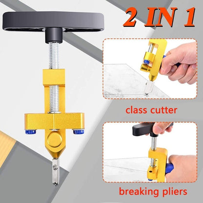 ya 25 2 In 1 Tile Cutter Breaking Pliers with Ergonomic Design Manual Glass Cutting
