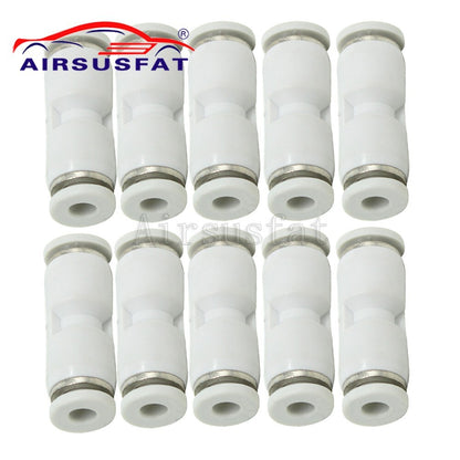 ya 1 8.12 baidi 10x 4mm for Mercedes Air Suspension Air Pipe Hose Repair Straight Connectors 