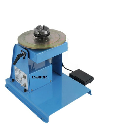 10kg Mini 2.5  3 Jaw Lathe Chuck Rotary Welding Positioner Turntable BY-10