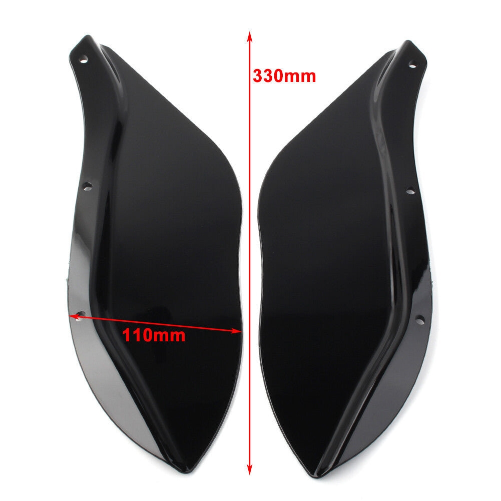 ya 5 8.7 Pair Side Fairing Windshield Air Deflector for Harley Street Electra Glide 96-13