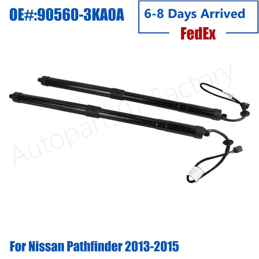 ya 10 5.29.2 1Pair Rear Left+Right Power Hatch Lift Support Fit for Nissan Pathfinder 13-2015