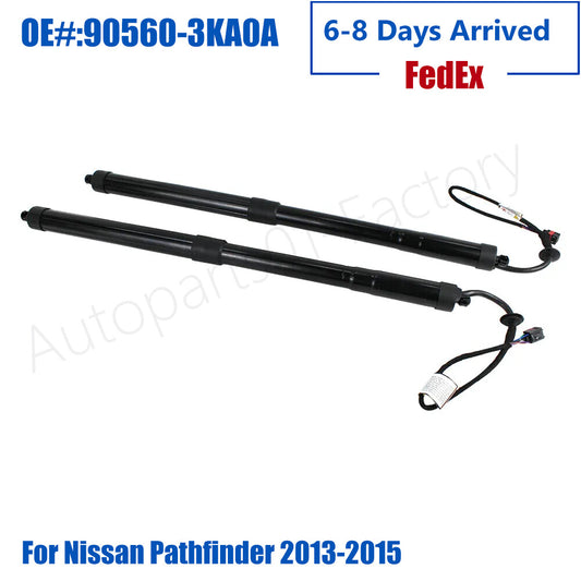 ya 10 5.29.2 1Pair Rear Left+Right Power Hatch Lift Support Fit for Nissan Pathfinder 13-2015